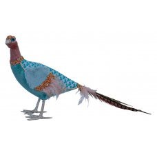 Χριστουγεννιάτικος Διακοσμητικός Φασιανός Πολύχρωμος (50cm)